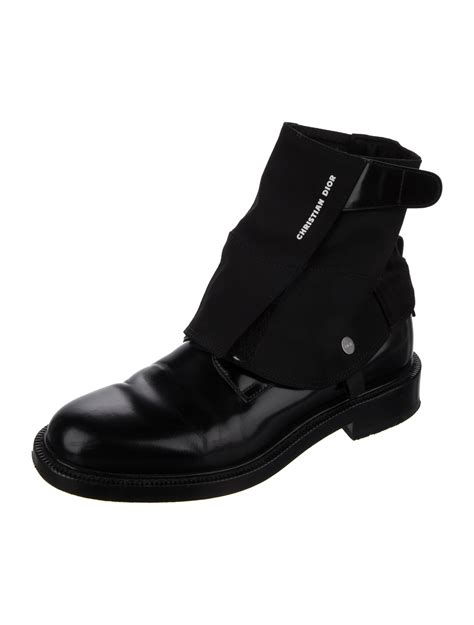 dior boots leather men|Dior combat boots men's.